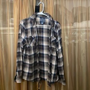 Brown flannel